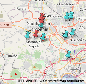 Mappa Via Cesare Pavese II Traversa, 80018 Mugnano di Napoli NA, Italia (3.84545)