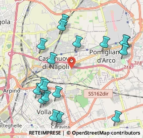 Mappa Via Luchino Visconti, 80038 Pomigliano d'Arco NA, Italia (2.58556)