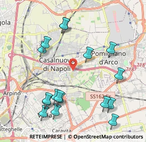 Mappa Via Luchino Visconti, 80038 Pomigliano d'Arco NA, Italia (2.50882)