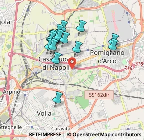Mappa Via Anna Magnani, 80038 Pomigliano d'Arco NA, Italia (1.80235)