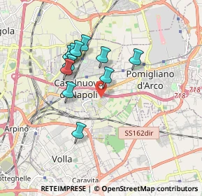 Mappa Via Luchino Visconti, 80038 Pomigliano d'Arco NA, Italia (1.62636)