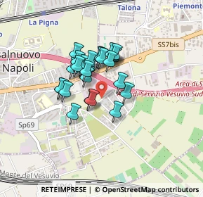 Mappa Via Luchino Visconti, 80038 Pomigliano d'Arco NA, Italia (0.3037)