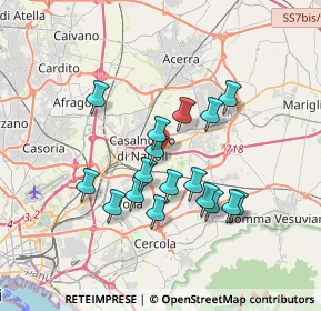 Mappa Via Luchino Visconti, 80038 Pomigliano d'Arco NA, Italia (3.28588)