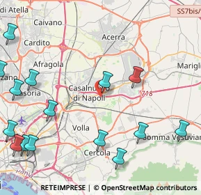 Mappa Via Anna Magnani, 80038 Pomigliano d'Arco NA, Italia (6.362)