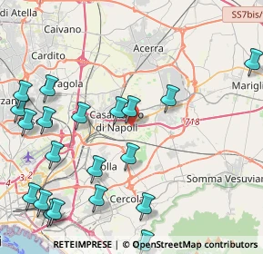 Mappa Via Anna Magnani, 80038 Pomigliano d'Arco NA, Italia (5.778)