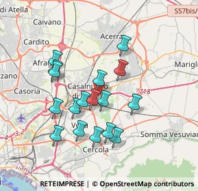 Mappa Via Luchino Visconti, 80038 Pomigliano d'Arco NA, Italia (3.41706)