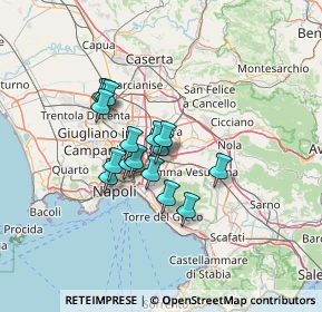 Mappa Via Luchino Visconti, 80038 Pomigliano d'Arco NA, Italia (10.335)