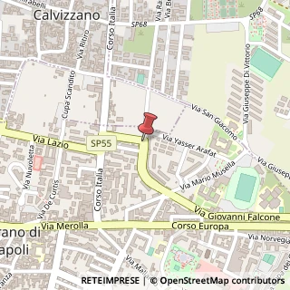 Mappa Via Giovanni Falcone, 11, 80016 Marano di Napoli, Napoli (Campania)