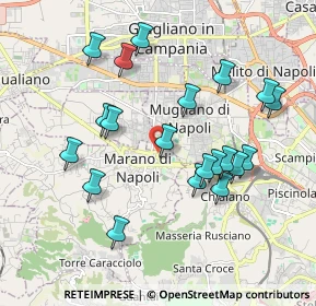 Mappa Via Veneto, 80016 Marano di Napoli NA, Italia (2.033)