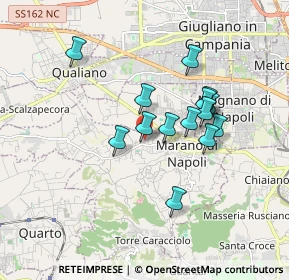 Mappa Via Giuseppe Fava, 80016 Marano di Napoli NA, Italia (1.55571)