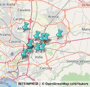 Mappa Sede : amministrativa, 80013 Casalnuovo di Napoli NA, Italia (2.86833)