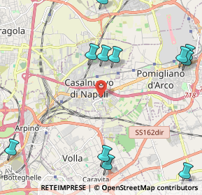 Mappa Sede : amministrativa, 80013 Casalnuovo di Napoli NA, Italia (3.09182)