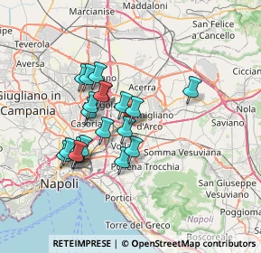 Mappa Sede : amministrativa, 80013 Casalnuovo di Napoli NA, Italia (6.3395)