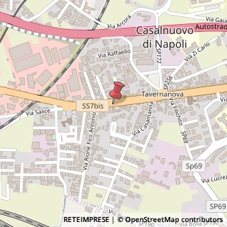 Mappa Via Nazionale delle Puglie, 96, 80013 Casalnuovo di Napoli, Napoli (Campania)