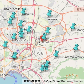 Mappa Traversa II Via Nazionale delle Puglie, 80013 Casalnuovo di Napoli NA, Italia (5.9415)