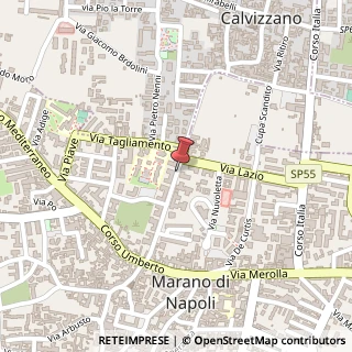 Mappa Via Baracca, B, 80016 Marano di Napoli, Napoli (Campania)