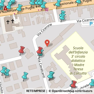 Mappa Via Cavalcanti, 80013 Casalnuovo di Napoli NA, Italia (0.13241)