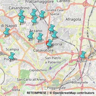 Mappa Via A. del Giudice, 80022 Arzano NA, Italia (2.52615)