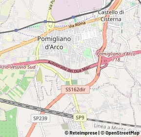 Mappa Via aurora, 80038 Pomigliano D Arco NA, Italia (0.868)