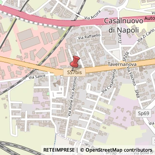 Mappa Vicolo Col Beretta, 5, 80013 Casalnuovo di Napoli, Napoli (Campania)