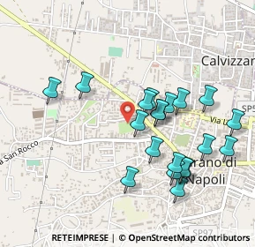 Mappa Via Tevere, 80016 Marano di Napoli NA, Italia (0.4965)