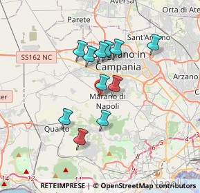 Mappa Via Tevere, 80016 Marano di Napoli NA, Italia (3.05182)