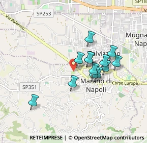 Mappa Via Tevere, 80016 Marano di Napoli NA, Italia (0.74)