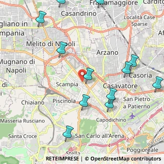 Mappa Via Monte Taburno, 80144 Napoli NA, Italia (2.77833)