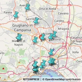 Mappa Via Monte Taburno, 80144 Napoli NA, Italia (5.329)