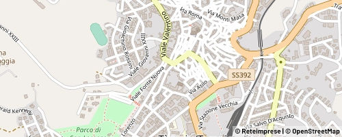 Mappa Tempio Pausania
