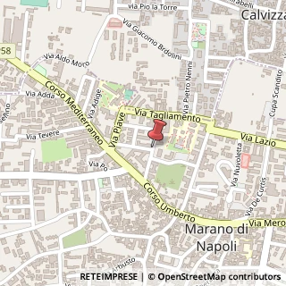 Mappa Via colombo cristoforo 9/b, 80016 Marano di Napoli, Napoli (Campania)