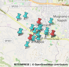 Mappa Via Cristoforo Colombo, 80016 Marano di Napoli NA, Italia (0.7165)