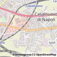 지도 Casalnuovo di Napoli