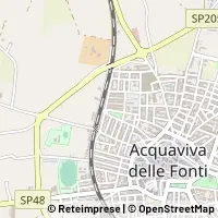 Kaart Acquaviva delle Fonti