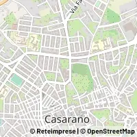 Kaart Casarano