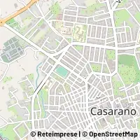 Mapa Casarano