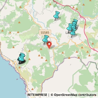 Mappa Trecchina, 85049 Trecchina PZ, Italia (5.52357)