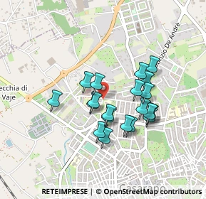 Mappa Via Dogliotti, 73042 Casarano LE, Italia (0.388)