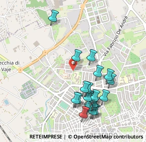 Mappa Via Dogliotti, 73042 Casarano LE, Italia (0.5465)