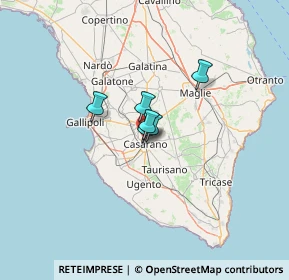 Mappa Via Dogliotti, 73042 Casarano LE, Italia (20.29545)