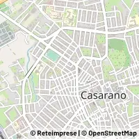 Mapa Casarano