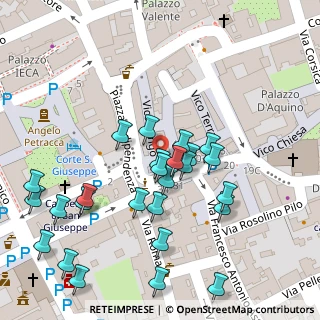 Mappa Piazza Diaz, 73042 Casarano LE, Italia (0.05769)