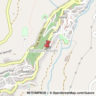 Mappa Via Alfonso Lamarmora, 52, 08032 Desulo, Nuoro (Sardegna)