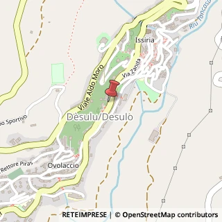 Mappa Via Alfonso Lamarmora, 75, 08032 Desulo, Nuoro (Sardegna)
