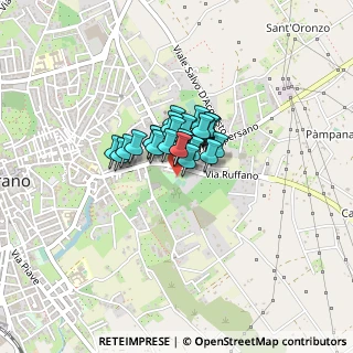 Mappa SP Ruffano, 73042 Casarano LE, Italia (0.21481)