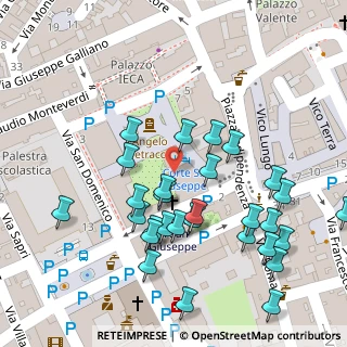 Mappa Via San Giuseppe, 73042 Casarano LE, Italia (0.07241)