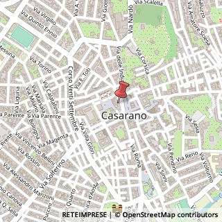 Mappa Via Provinciale, 27, 73042 Casarano, Lecce (Puglia)