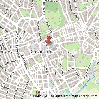 Mappa Piazza garibaldi 4, 73042 Casarano, Lecce (Puglia)