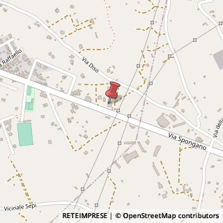 Mappa Via Diso, 216, 73038 Spongano, Lecce (Puglia)