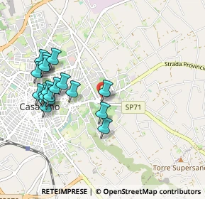 Mappa SP 71, 73042 Casarano LE (1.112)